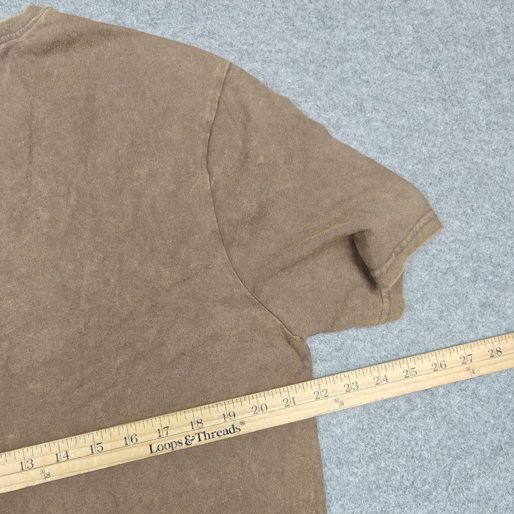 Coney Island Picnic Shirt Mens Large Brown Wish Is Granted Graphic Tee New - Picture 8 of 9
